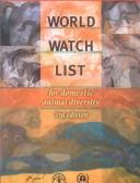 Cover of: World Watch List for Domestic Animal Diversity by Food and Agriculture Organization of the United Nations