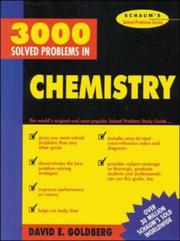 Cover of: 3,000 Solved Problems in Chemistry (Schaum's Solved Problems) (Schaum's Solved Problems Series)