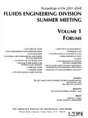 Cover of: Fluids Engineering Division Summer Meeting: Proceedings