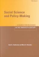 Cover of: Social Science and Policy-Making | 