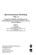 Cover of: Environmental Modeling, Vol. 1 by P. Zannetti