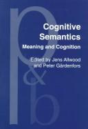 Cover of: Cognitive Semantics: Meaning and Cognition.