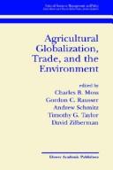 Cover of: Agricultural Globalization, Trade, and the Environment (Natural Resource Management and Policy)
