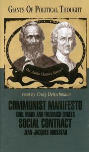Cover of: Communist Manifesto and Social Contract (Giants of Political Thought)