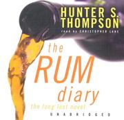 Cover of: The Rum Diary by Hunter S. Thompson