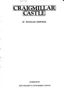 Cover of: Craigmillar Castle