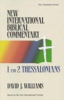 Cover of: 1 and 2 Thessalonians | David J. Williams