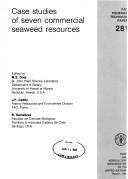 Cover of: Case studies of seven commercial seaweed resources