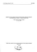 Report of the Expert Consultation on the Code of Conduct for Responsible Fishing--Fishing Operations by Expert Consultation on the Code of Conduct for Responsible Fishing--Fishing Operations (1994 Sidney, B.C.)