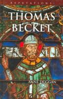 Cover of: Thomas Becket (Reputations Series) by Anne Duggan