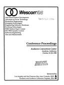 Wescon/96 by Western Electronic Show and Convention (1996 Anaheim, Calif.)