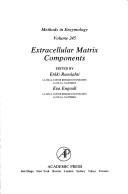 Cover of: Extracellular Matrix Components, Volume 245 (Methods in Enzymology)