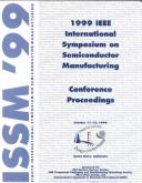 Cover of: International Symposium on Semiconductor Manufacturing Proceedings