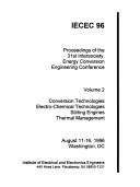 Cover of: 1996 31st Intersociety Energy Conversion Engineering Conference (Iecec (Intersociety Energy Conversion Engineering Conference//Proceedings)