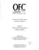 Cover of: OFC '96 by Conference on Optical Fiber Communication (19th 1996 San Jose, Calif.)