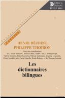 Cover of: Les dictionnaires bilingues