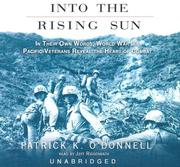 Cover of: Into The Rising Sun by Patrick K. O'Donnell