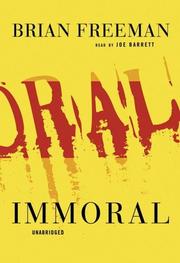 Cover of: Immoral by Brian Freeman