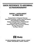 Cover of: Ultrasonography Quick Reference