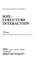 Cover of: Soil-structure interaction