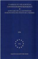 Cover of: European Convention on Human Rights by 