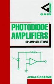 Cover of: Photodiode Amplifiers by Jerald G. Graeme, Jerald G. Graeme