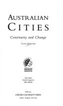 Cover of: Australian cities: continuity and change