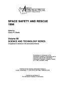 Space Safety and Rescue 1994 by Israel) Space Safety and Rescue Symposium 1994 (Jerusalem