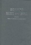 Cover of: Reading rock and roll: authenticity, appropriation, aesthetics