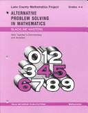 Cover of: Alternative problem solving in mathematics, grades 4-6