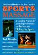 Sportsmassage by Jack Meagher, Pat Boughton