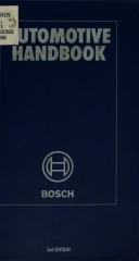 Bosch Automotive Handbook by Robert Bosch