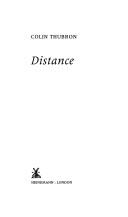 Cover of: Distance by Colin Thubron