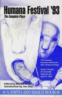Cover of: Humana Festival, 1993: The Complete Plays (Plays for Actors)