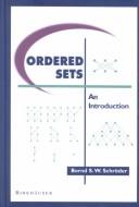 Cover of: Ordered sets by Bernd S. W. Schröder