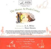 Cover of: The House At Pooh Corner (Library Edition) by A. A. Milne