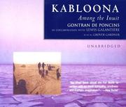 Cover of: Kabloona by Gontran de Poncins