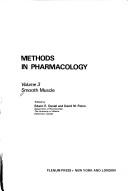 Methods in Pharmacology:Vol. 3:Smooth Muscle (Cancer; V. 5) by Edwin Daniel