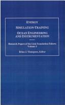 Cover of: Energy, Simulation Training, Ocean Engineering by Brian J. Thompson, Brian J. Thompson