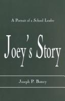 Cover of: Joey's story by Joseph P. Batory