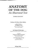 Cover of: Anatomy of the dog: an illustrated text