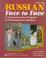 Cover of: Russian face to face