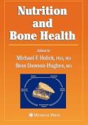 Cover of: Nutrition and bone health
