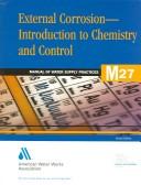 Cover of: External corrosion: introduction to chemistry and control.