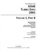 Cover of: 2005 Proceedings of the Asme Expo: Power for Land, Sea, and Air