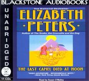 Cover of: The Last Camel Died at Noon by Elizabeth Peters