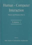 Cover of: Human-computer interaction: theory and practice.