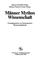 Cover of: Männer, Mythos, Wissenschaft