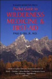 Cover of: The Ragged Mountain Press pocket guide to wilderness medicine & first-aid