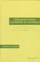 Cover of: Organizational learning in schools